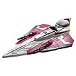 Star Wars Clone Wars Obi-Wan's Red Delta 2 Jedi Starfighter